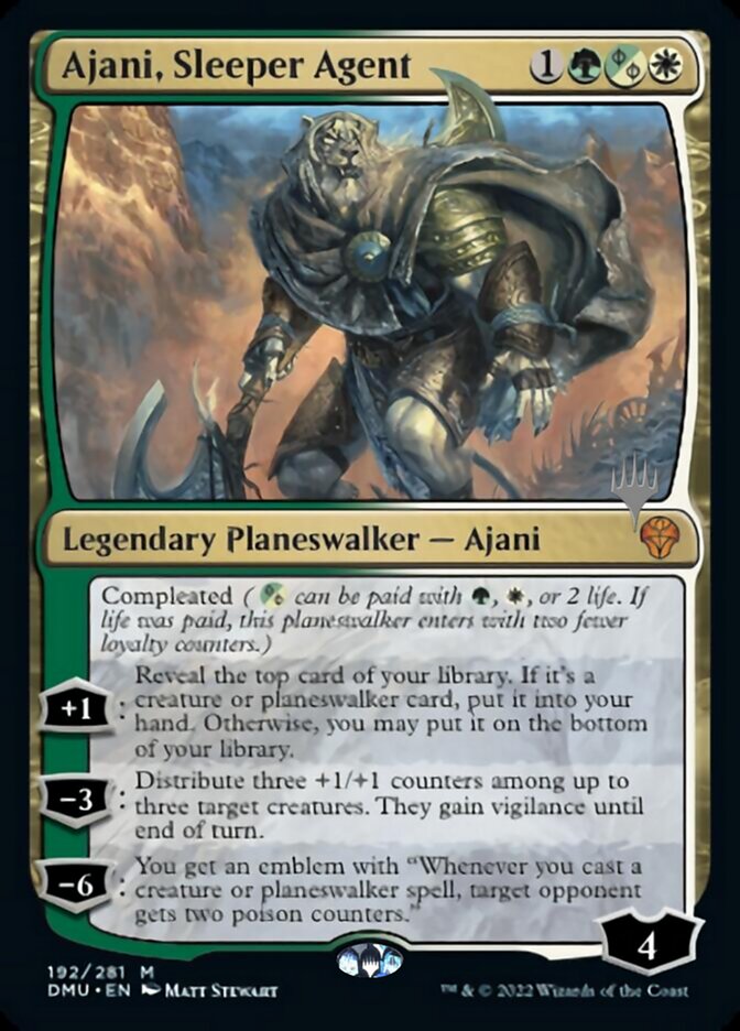 Ajani, Sleeper Agent (Promo Pack) [Dominaria United Promos] | Gamers Paradise