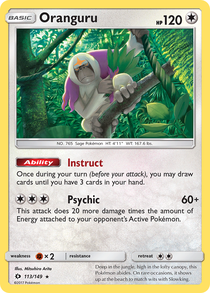 Oranguru (113/149) [Sun & Moon: Base Set] | Gamers Paradise
