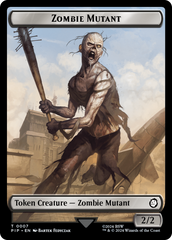 Treasure (0019) // Zombie Mutant Double-Sided Token [Fallout Tokens] | Gamers Paradise