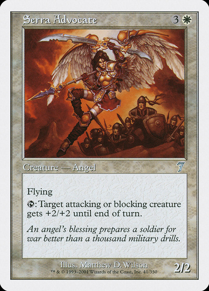Serra Advocate [Seventh Edition] | Gamers Paradise