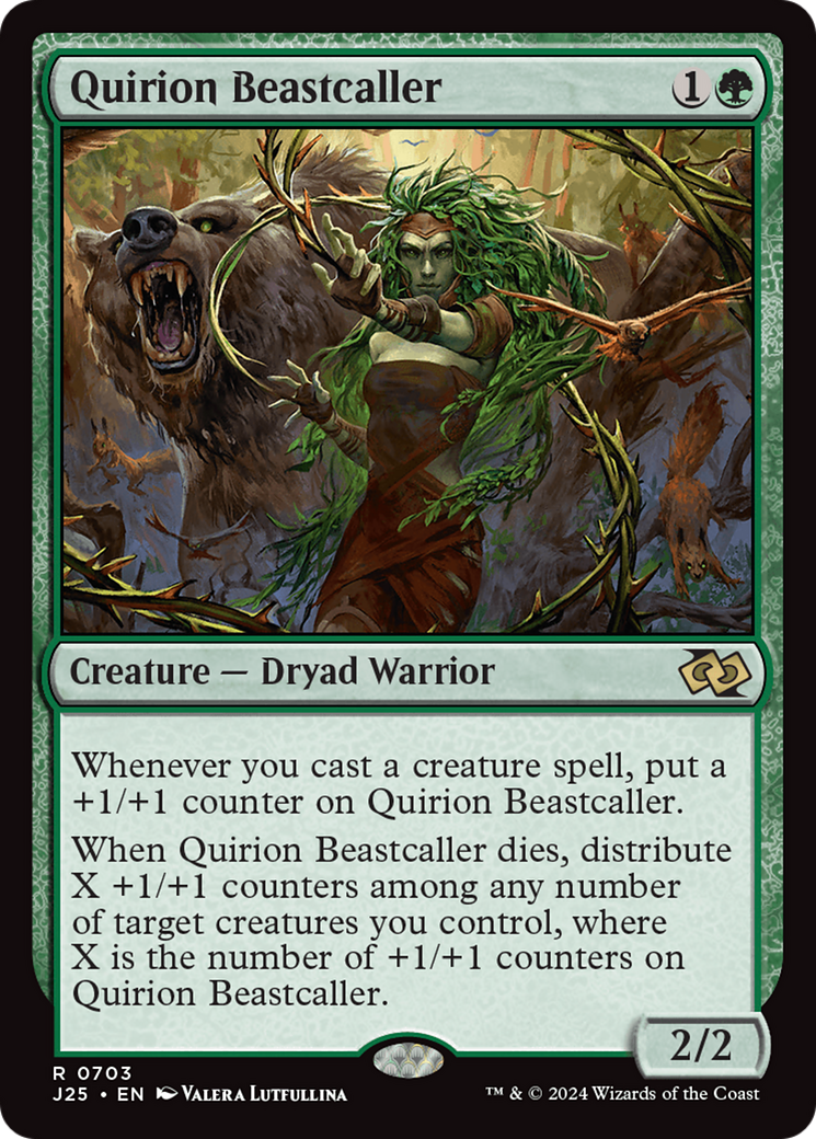 Quirion Beastcaller [Foundations Jumpstart] | Gamers Paradise