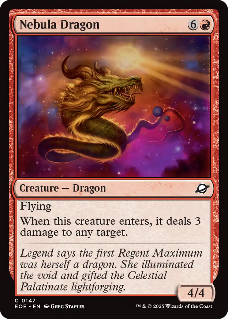 Nebula Dragon [Edge of Eternities] | Gamers Paradise