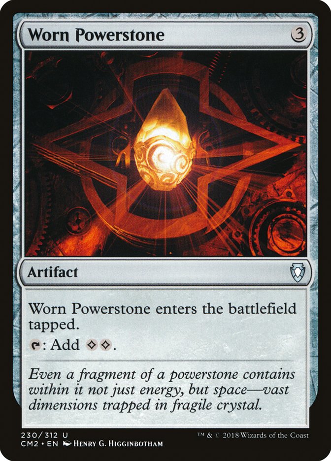 Worn Powerstone [Commander Anthology Volume II] | Gamers Paradise