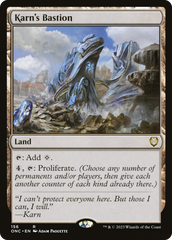 Karn's Bastion [Phyrexia: All Will Be One Commander] | Gamers Paradise