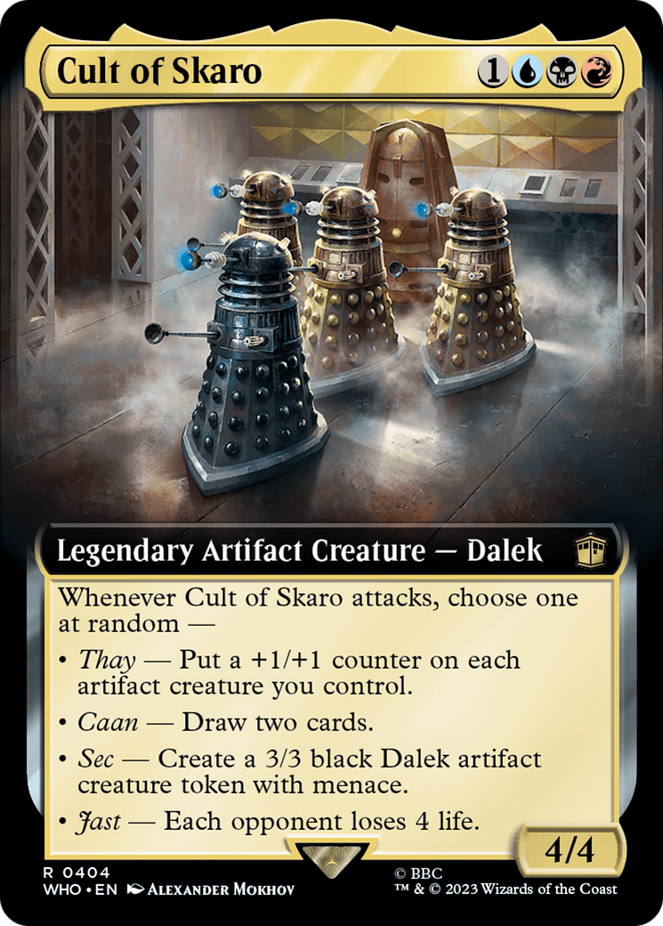 Cult of Skaro (Extended Art) [Doctor Who] | Gamers Paradise