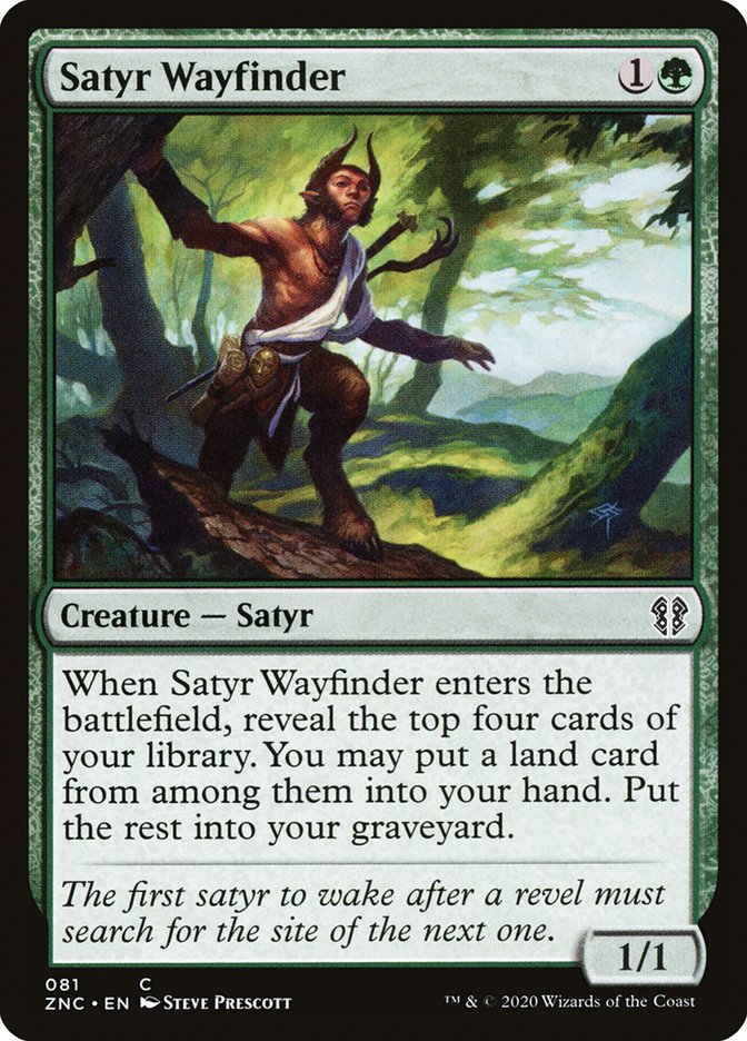 Satyr Wayfinder [Zendikar Rising Commander] | Gamers Paradise