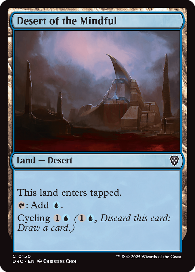 Desert of the Mindful [Aetherdrift Commander] | Gamers Paradise