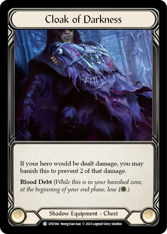 Cloak of Darkness [DTD166] (Dusk Till Dawn)  Cold Foil | Gamers Paradise