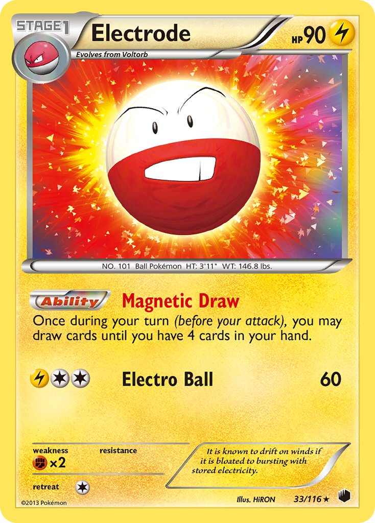 Electrode (33/116) (Theme Deck Exclusive) [Black & White: Plasma Freeze] | Gamers Paradise