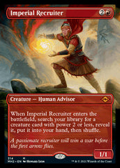 Imperial Recruiter (Borderless Alternate Art) [Modern Horizons 2] | Gamers Paradise