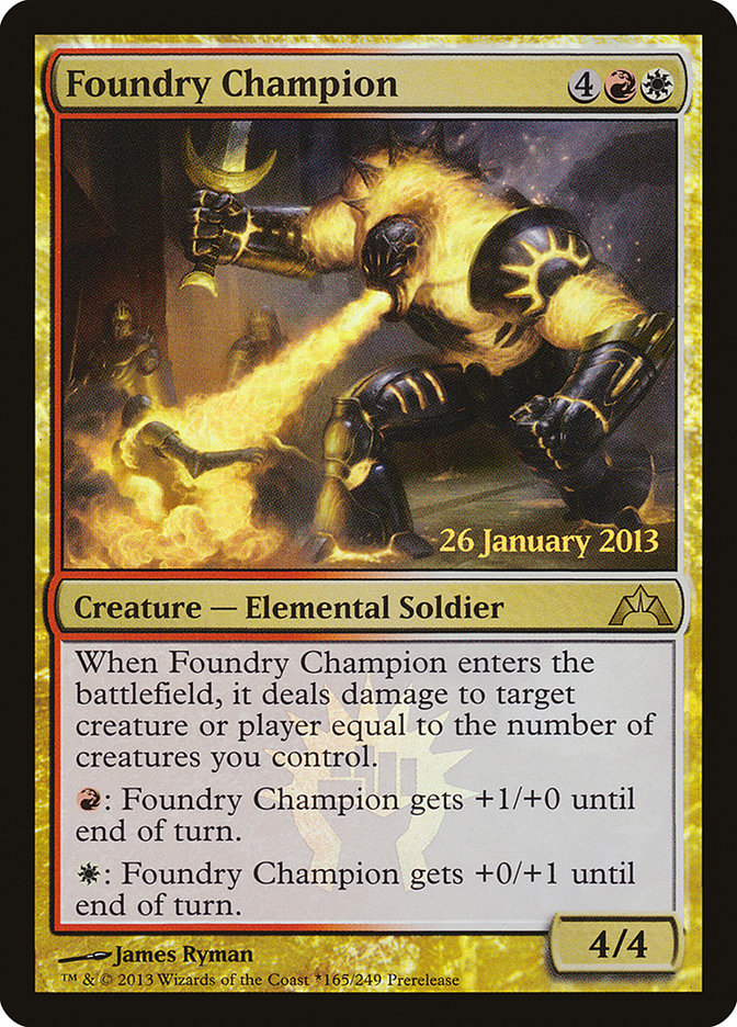 Foundry Champion [Gatecrash Prerelease Promos] | Gamers Paradise