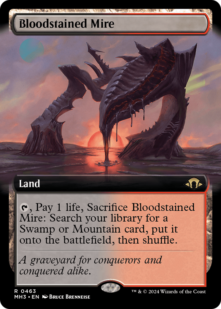 Bloodstained Mire (Extended Art) [Modern Horizons 3] | Gamers Paradise