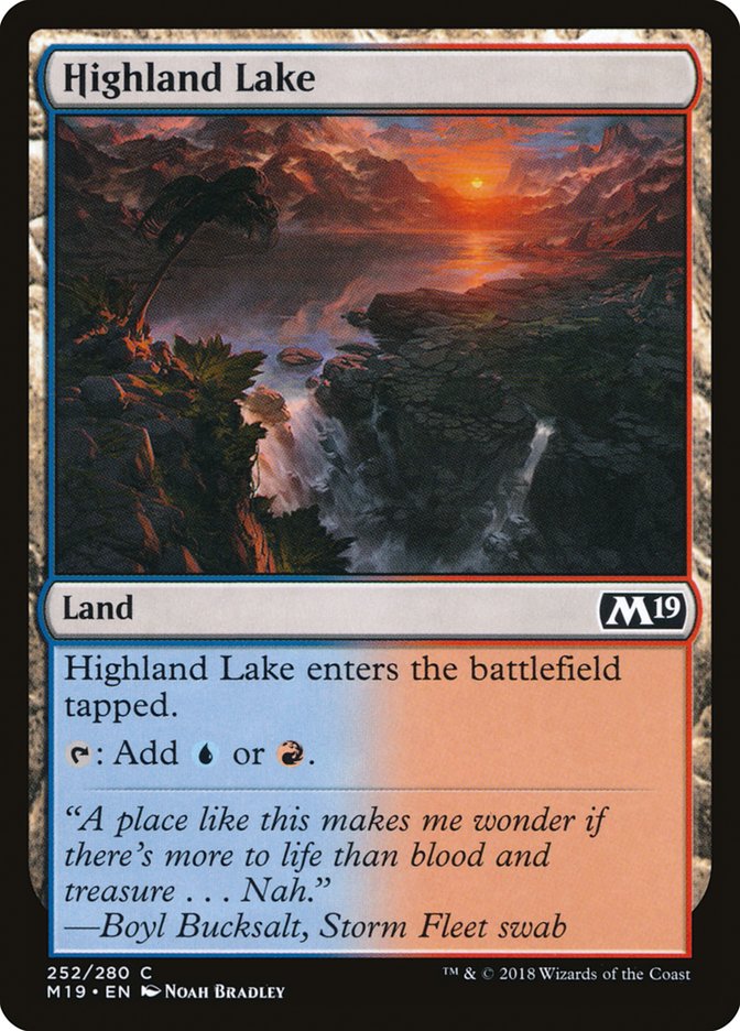 Highland Lake [Core Set 2019] | Gamers Paradise