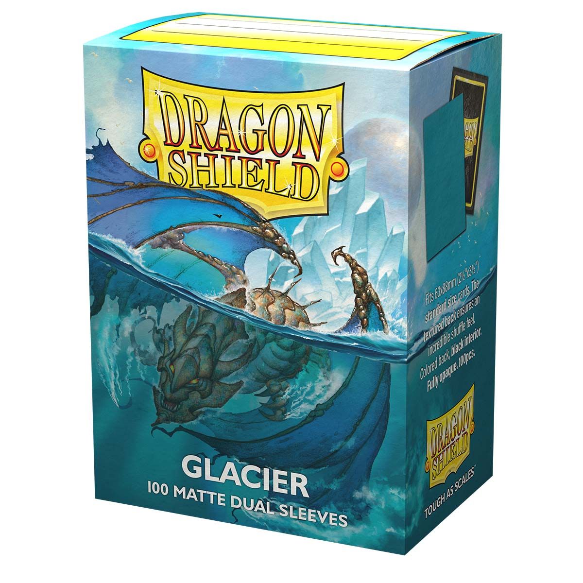 Dragon Shield: Standard 100ct Sleeves - Glacier (Dual Matte) | Gamers Paradise