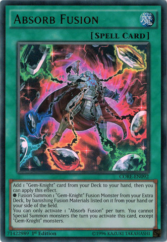 Absorb Fusion [CORE-EN092] Ultra Rare | Gamers Paradise