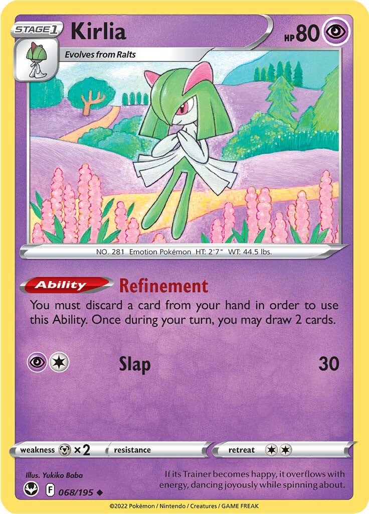 Kirlia (068/195) [Sword & Shield: Silver Tempest] | Gamers Paradise