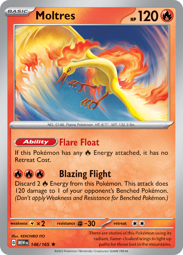 Moltres (146/165) [Scarlet & Violet: 151] | Gamers Paradise