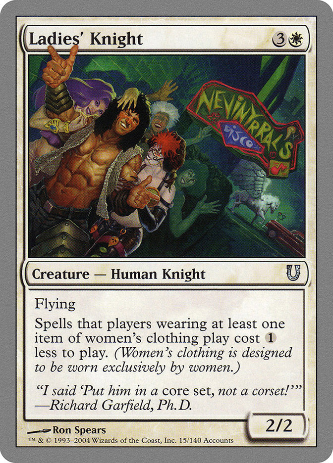 Ladies' Knight [Unhinged] | Gamers Paradise