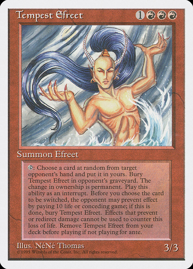Tempest Efreet [Fourth Edition] | Gamers Paradise