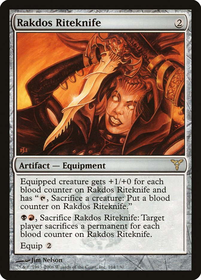 Rakdos Riteknife [Dissension] | Gamers Paradise