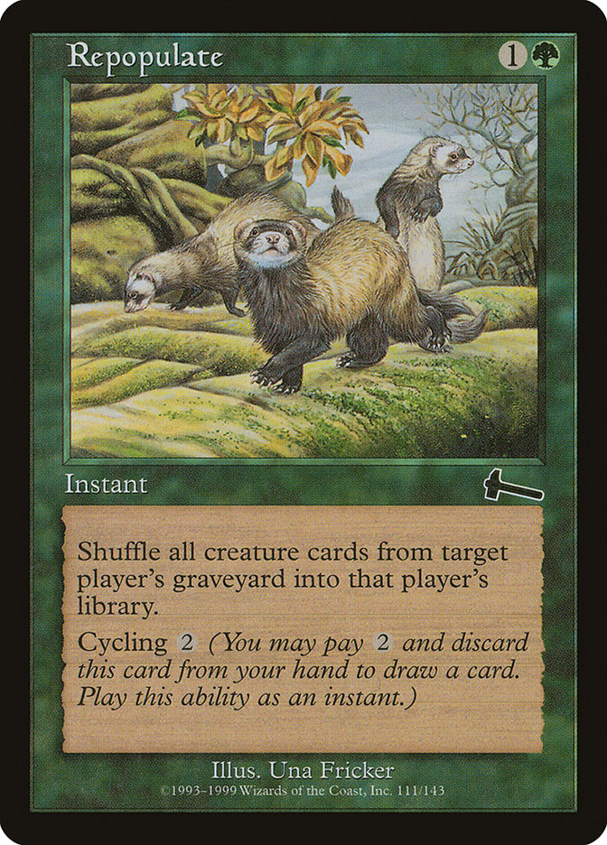 Repopulate [Urza's Legacy] | Gamers Paradise
