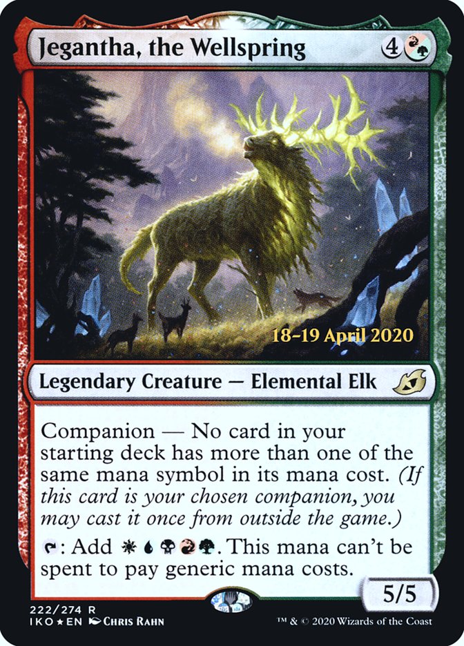 Jegantha, the Wellspring [Ikoria: Lair of Behemoths Prerelease Promos] | Gamers Paradise