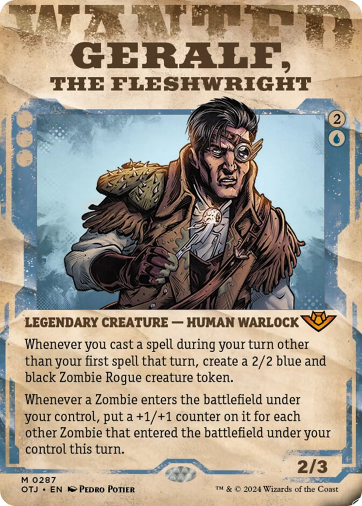 Geralf, the Fleshwright (Showcase) [Outlaws of Thunder Junction] | Gamers Paradise