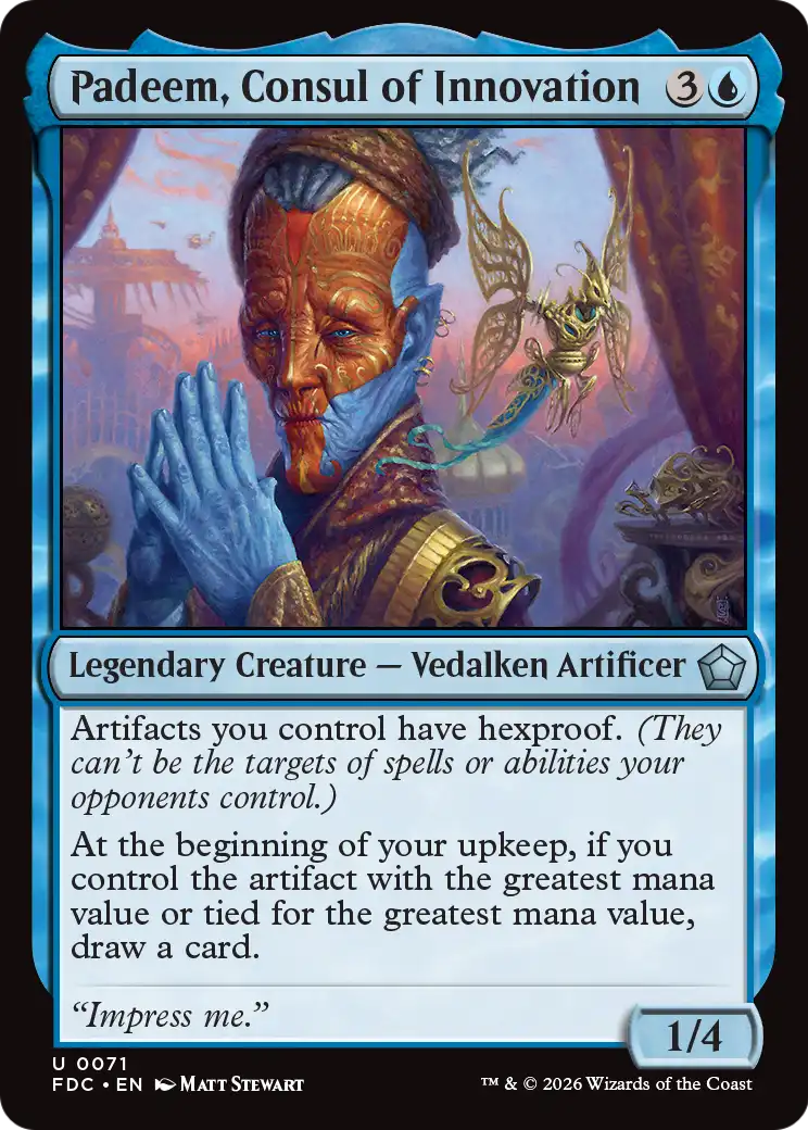Padeem, Consul of Innovation [Foundations Commander] | Gamers Paradise