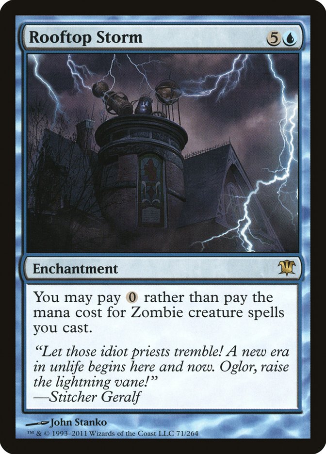 Rooftop Storm [Innistrad] | Gamers Paradise