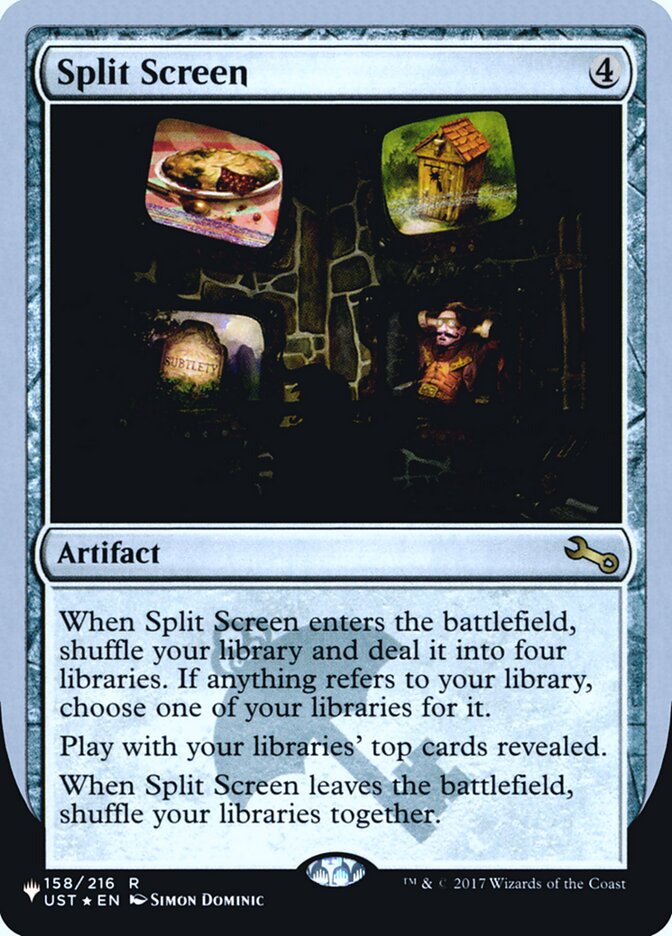 Split Screen (Unfinity Foil Edition) [The List] | Gamers Paradise