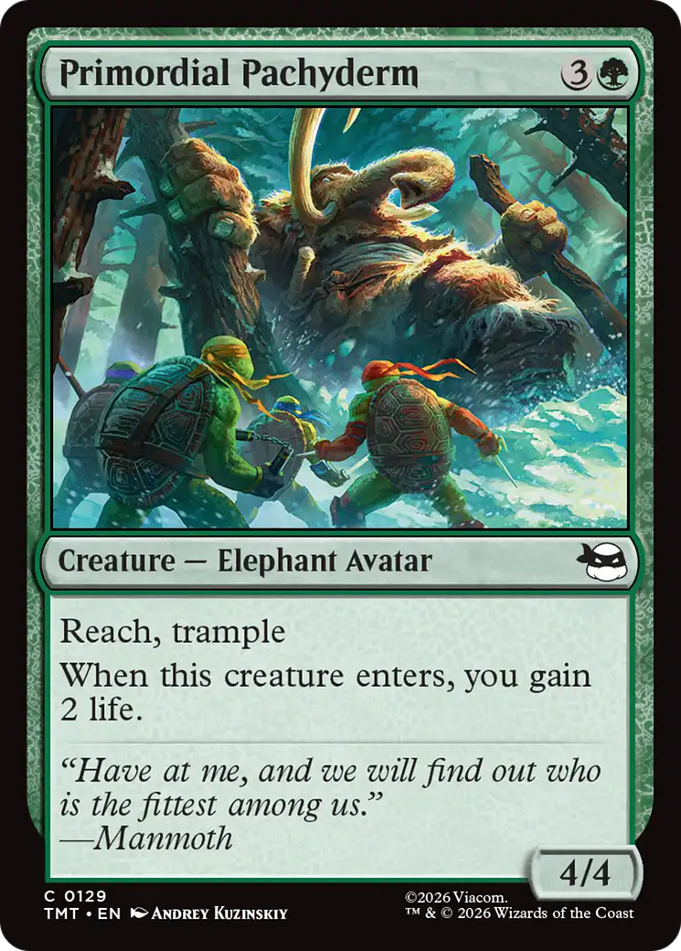 Primordial Pachyderm [Teenage Mutant Ninja Turtles] | Gamers Paradise