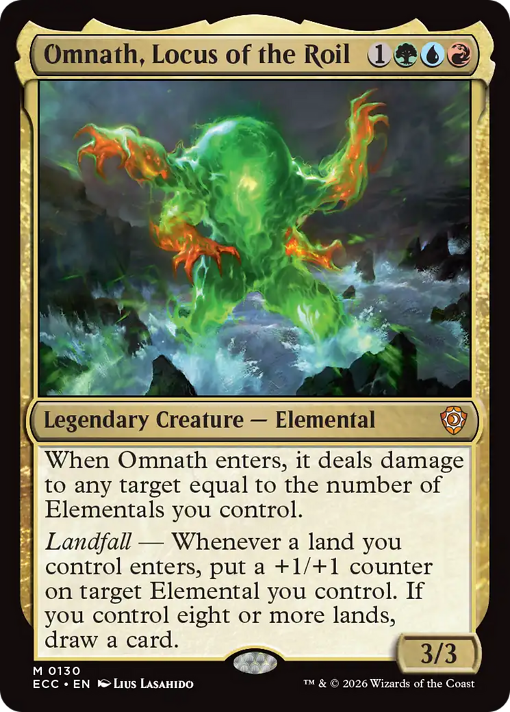 Omnath, Locus of the Roil [Lorwyn Eclipsed Commander] | Gamers Paradise