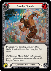 Macho Grande (Red) [EVR027] (Everfest)  1st Edition Rainbow Foil | Gamers Paradise