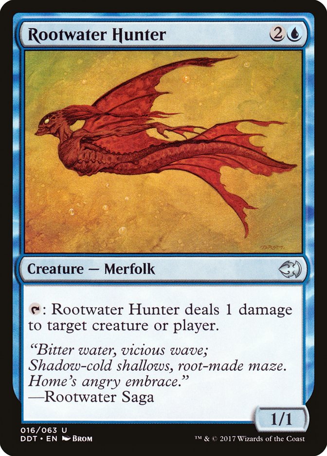 Rootwater Hunter [Duel Decks: Merfolk vs. Goblins] | Gamers Paradise