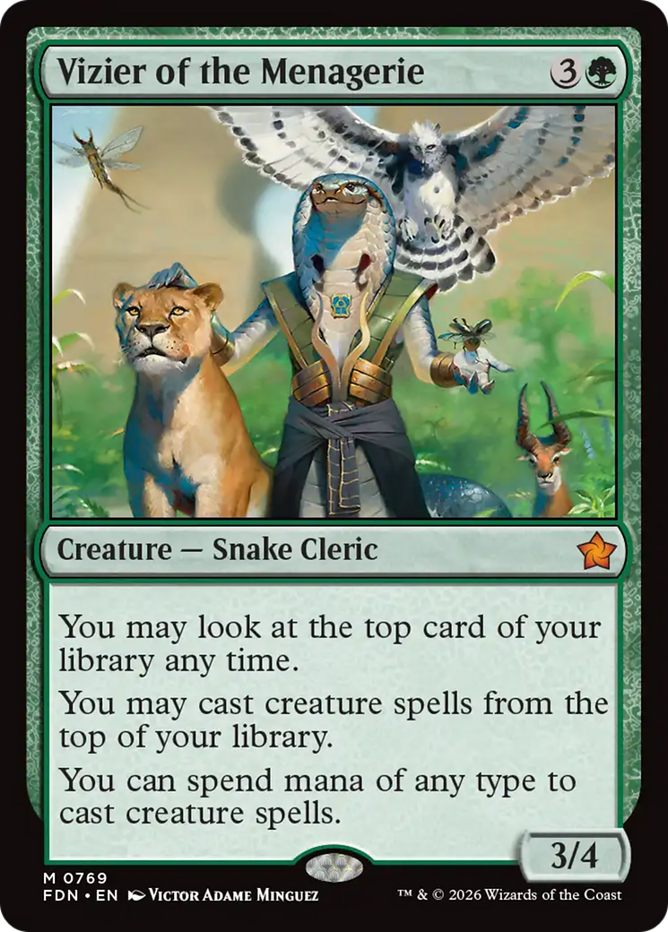 Vizier of the Menagerie (0769) [Foundations] | Gamers Paradise