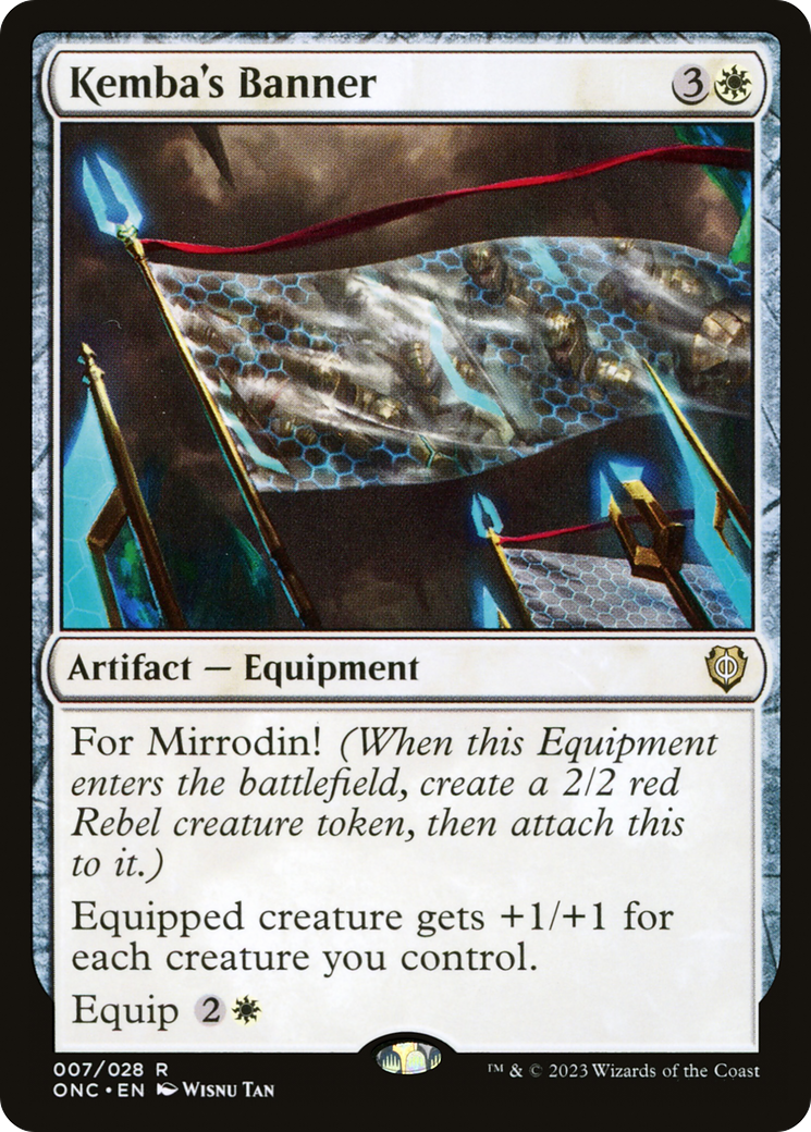 Kemba's Banner [Phyrexia: All Will Be One Commander] | Gamers Paradise