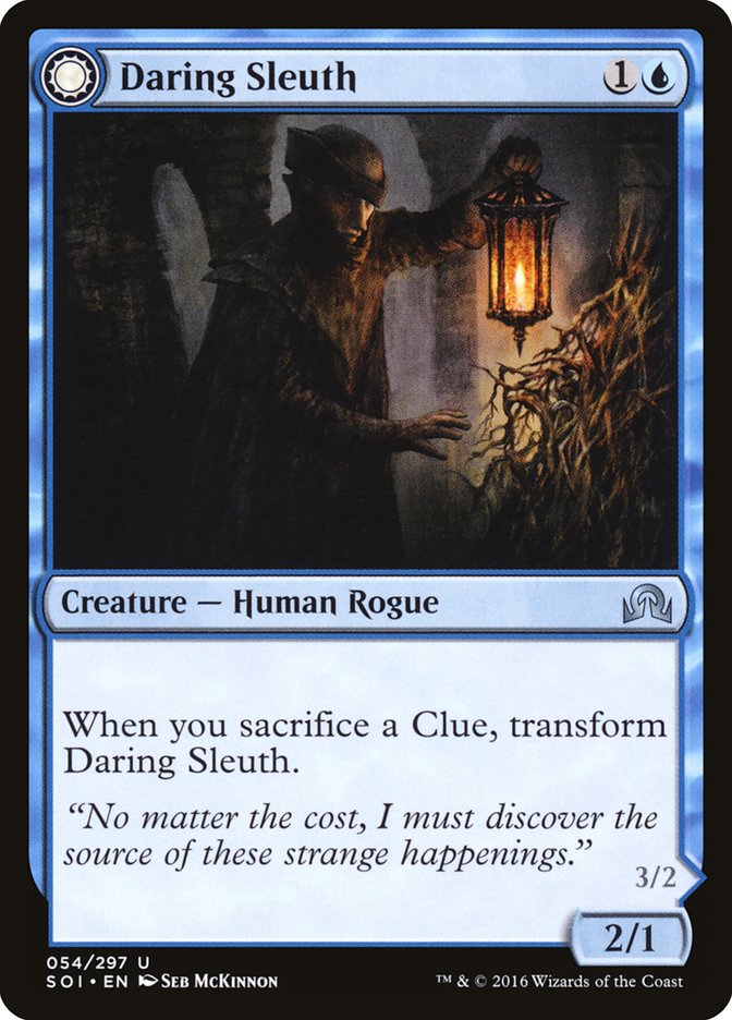 Daring Sleuth // Bearer of Overwhelming Truths [Shadows over Innistrad] | Gamers Paradise