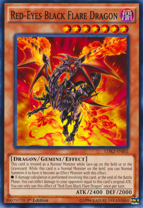 Red-Eyes Black Flare Dragon [LDK2-ENJ02] Common | Gamers Paradise