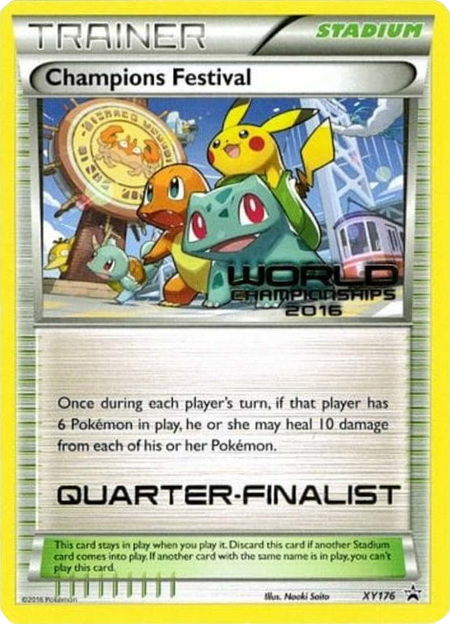 Champions Festival (XY176) (2016 Quarter Finalist) [XY: Black Star Promos] | Gamers Paradise