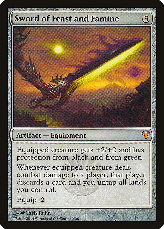 Sword of Feast and Famine [Modern Event Deck 2014] | Gamers Paradise