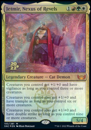 Jetmir, Nexus of Revels [Streets of New Capenna Prerelease Promos] | Gamers Paradise