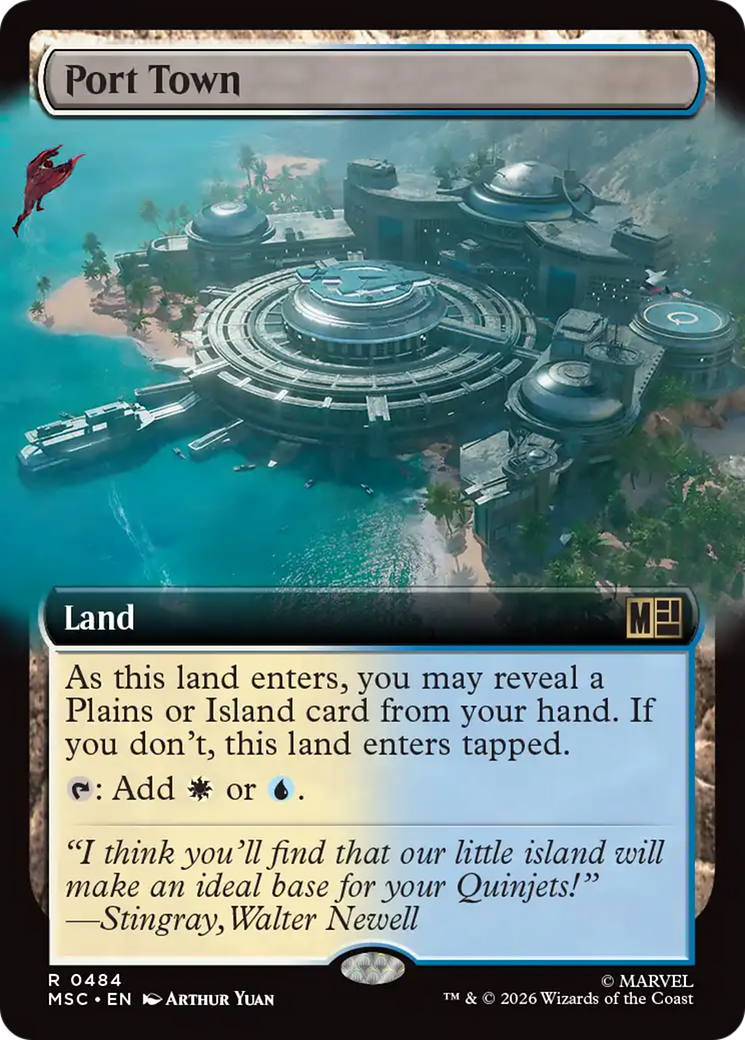 Port Town (Extended Art) [Marvel Super Heroes Commander] | Gamers Paradise