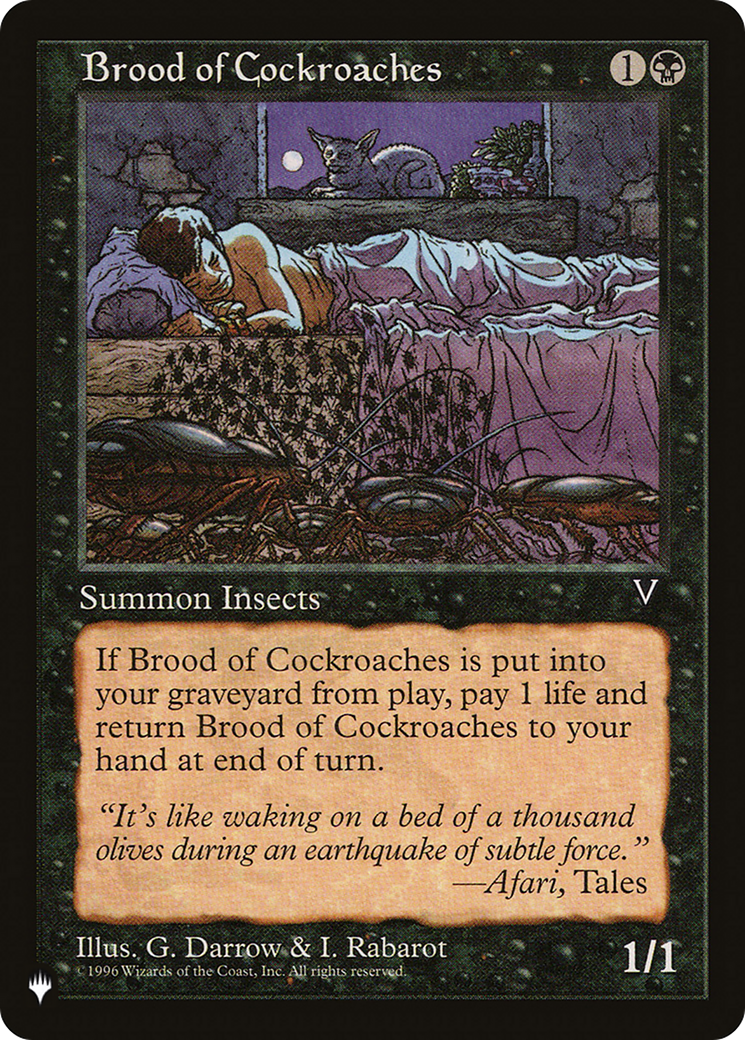 Brood of Cockroaches [The List Reprints] | Gamers Paradise