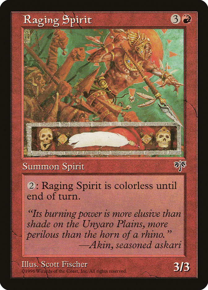 Raging Spirit [Mirage] | Gamers Paradise