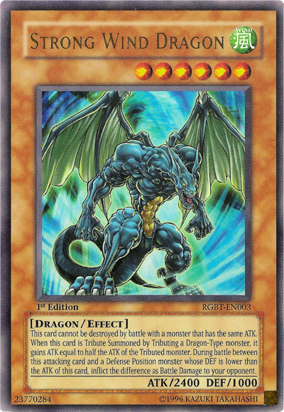 Strong Wind Dragon [RGBT-EN003] Ultra Rare | Gamers Paradise