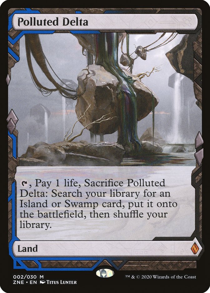 Polluted Delta (Expeditions) [Zendikar Rising Expeditions] | Gamers Paradise