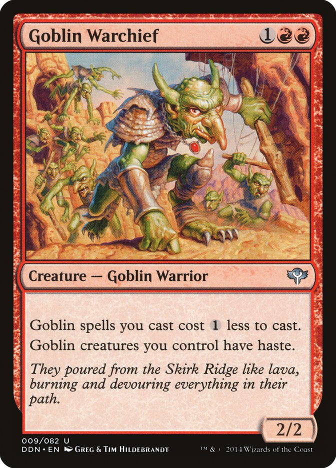 Goblin Warchief [Duel Decks: Speed vs. Cunning] | Gamers Paradise