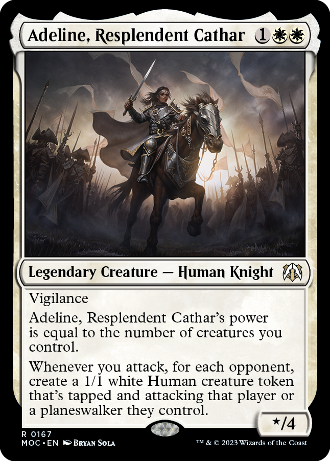 Adeline, Resplendent Cathar [March of the Machine Commander] | Gamers Paradise