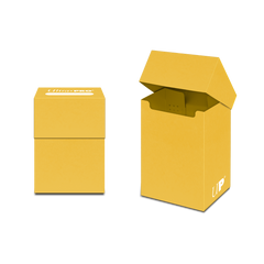 Ultra PRO: Deck Box - Solid Color (Yellow) | Gamers Paradise