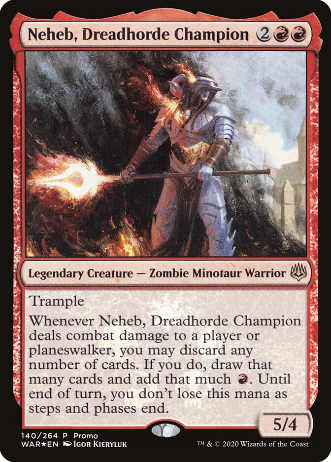 Neheb, Dreadhorde Champion [Resale Promos] | Gamers Paradise